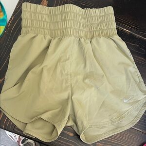 Nike Women's olive green Athletic Shorts